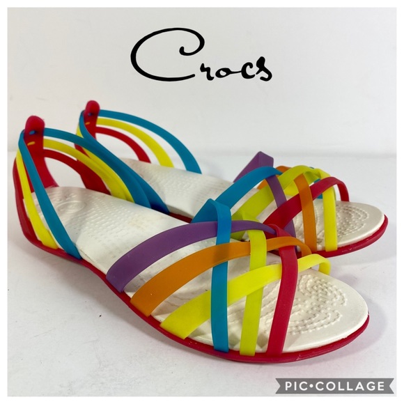 crocs huarache sandals